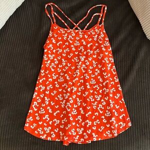 Floral Spaghetti strap tank